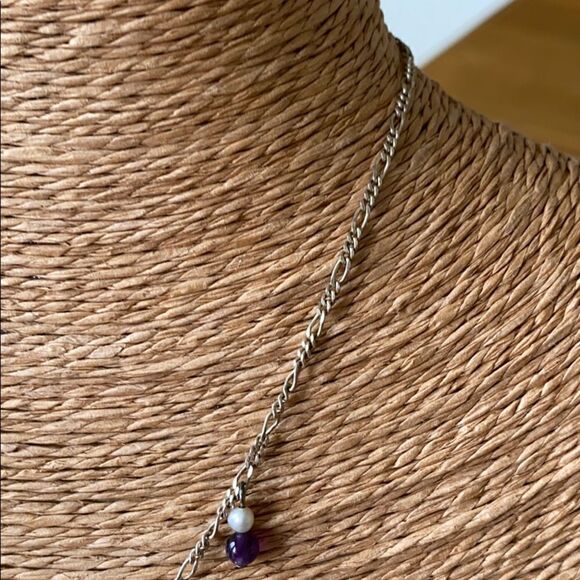 Sterling  silver  necklace - Picture 3 of 4